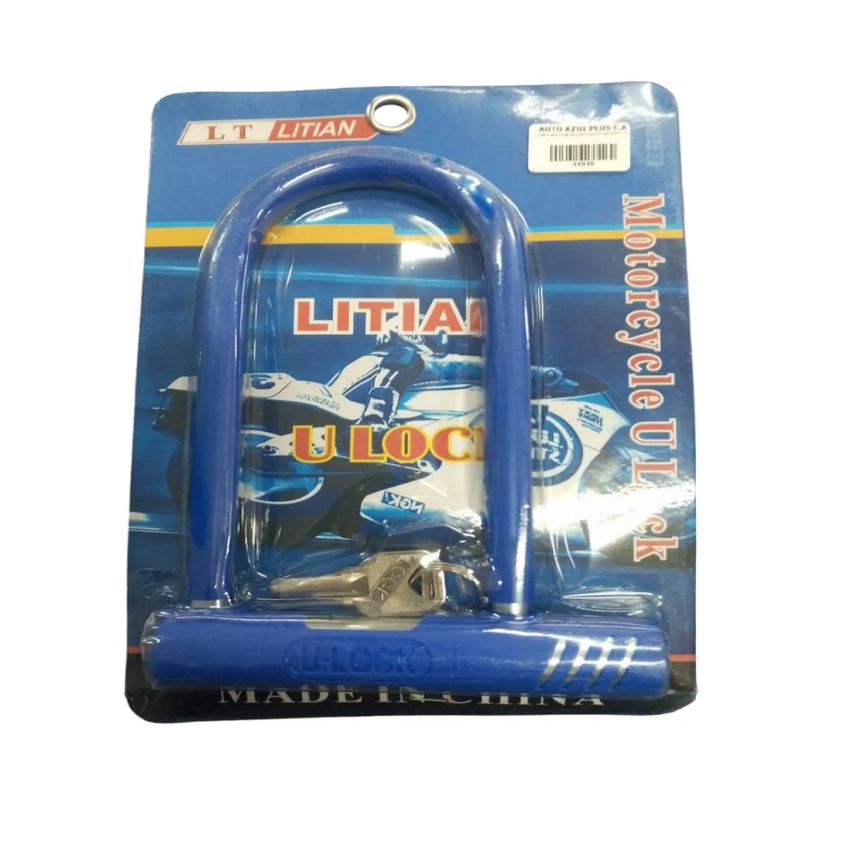 CANDADO PARA CORONA (AZUL) LIDER