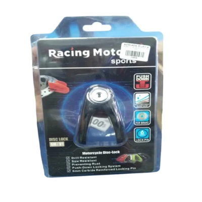 CANDADO PARA DISCO (NEGRO) LIDER