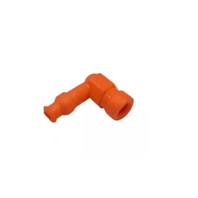 PIPA DE BUJIA (NARANJA) SILICON/LIDER