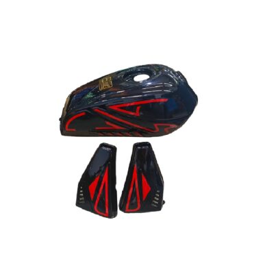 TANQUE DE GASOLINA C/TAPAS LATERALES ZZ-AGL (NEGRO) AGUILA