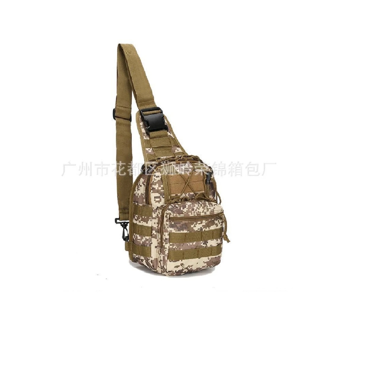 BOLSO CRUZADO ESTAMPADO (BLANCO-MARRON) ZZ