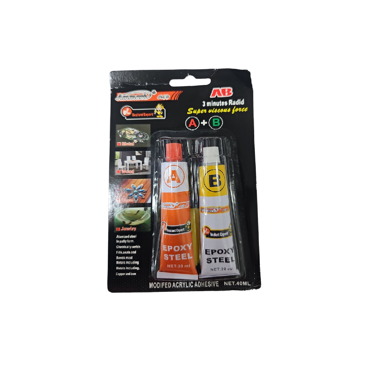 PEGA EPOXY A+B 20ML/ AMMARK