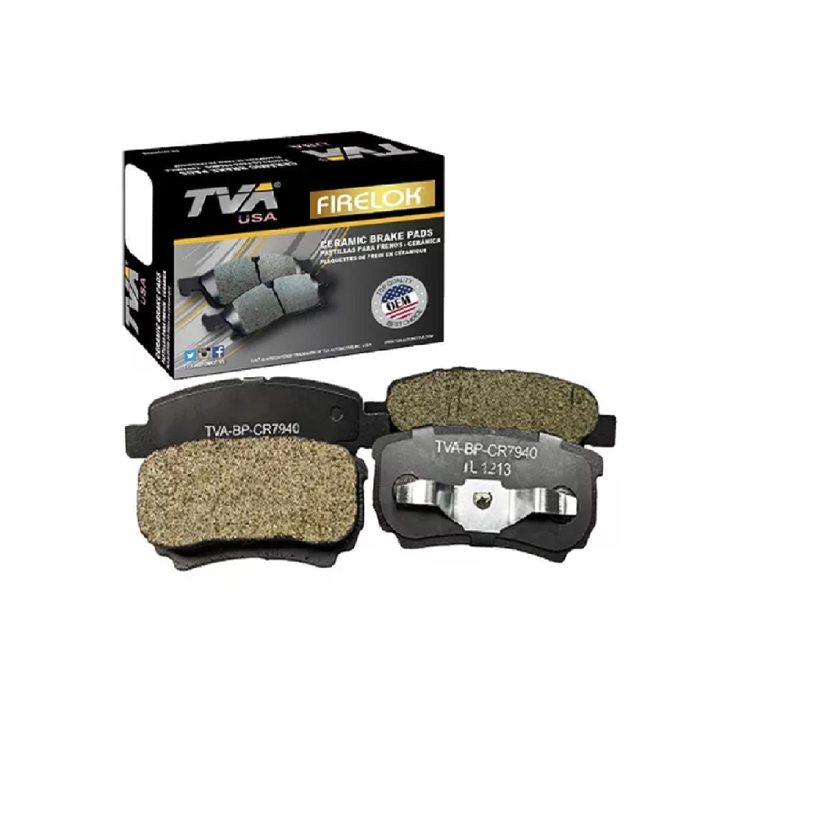 PASTILLA FRENO MITSUBISHI LANCER / TOURING 04-13 / CALIBER CERAMICA TRAS TVA