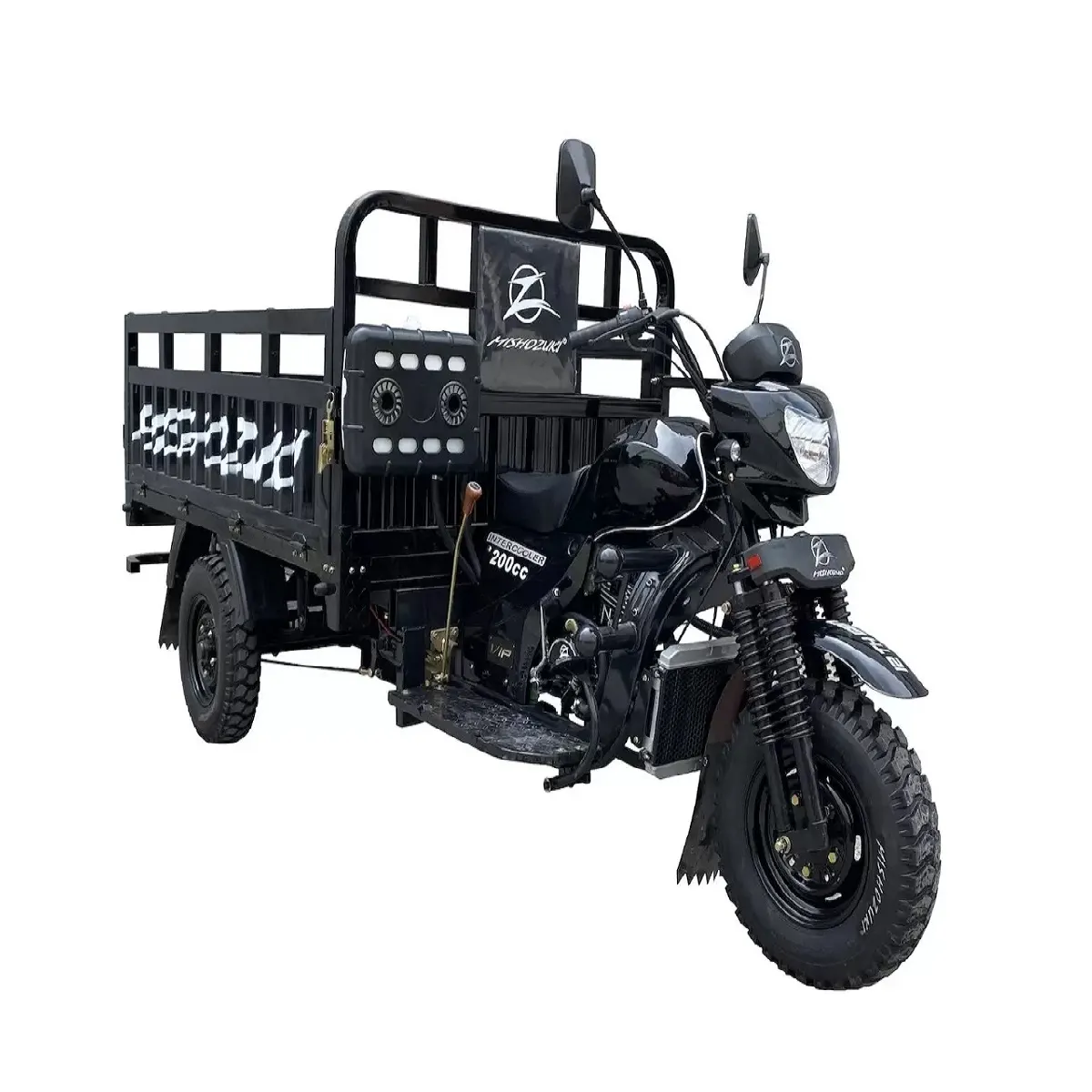 Moto Cargo 3221 200cc 2024 Negra MISHOZUKI