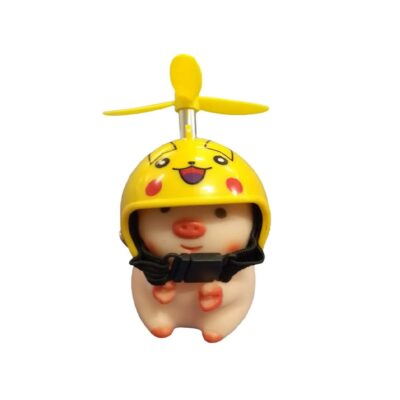 COCHINITO CON CASCO AMARILLO KDENCO