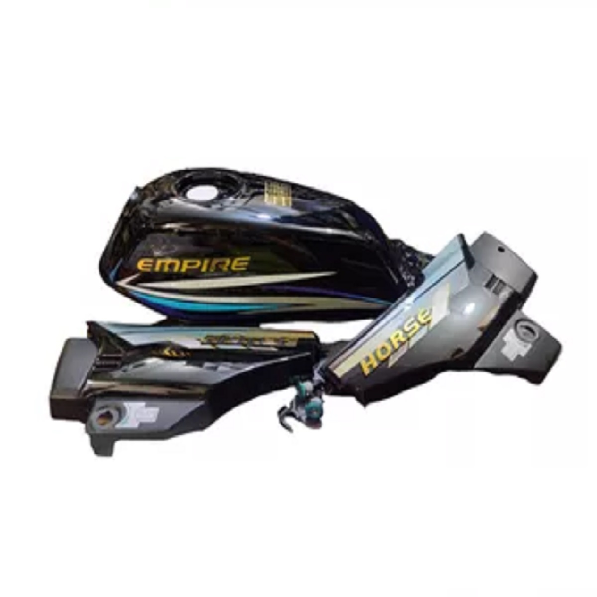 TANQUE CON TAPAS ZZ-H1 NEGRO