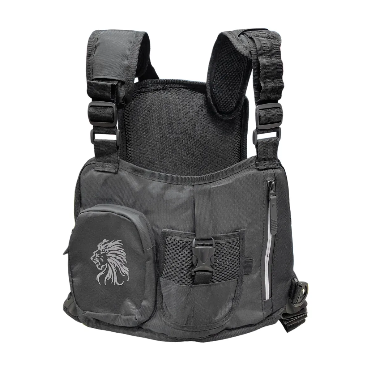 BOLSO (PECHERA) MOTORIZADO NEGRO / REY