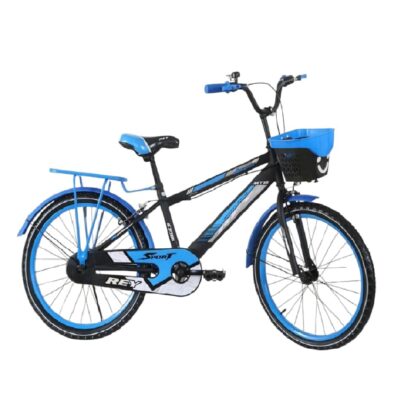 BICICLETA SPORT 20 PUGA AZUL CON NEGRO REY032