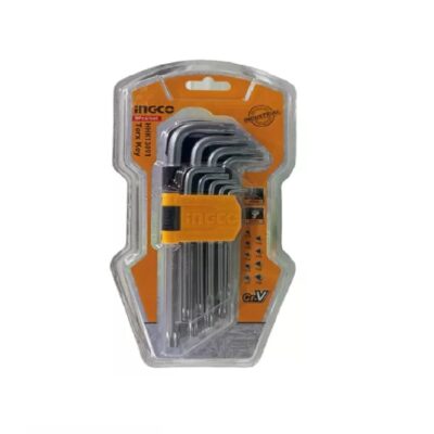 JUEGO DE LLAVES TORX (9 PCS) T10T50 /INGCO