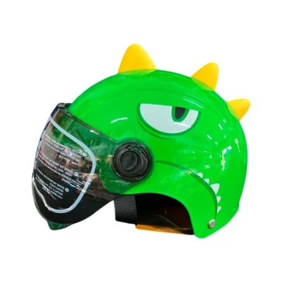 CASCO P/NIÑOS DINOSAURIO (VERDE) KDENCO