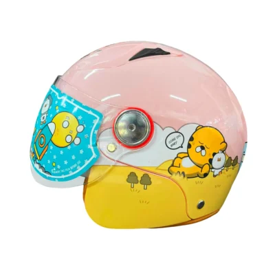 CASCO PARA NIÑA (ROSADO) RW-02 /KDENCO