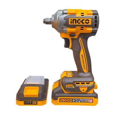 LLAVE DE IMPACTO 12 BL (2 EN 1) INALAMBRICA 20V 230NM / INGCO