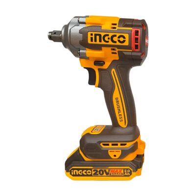 LLAVE DE IMPACTO 12 BL (MALETA) INALAMBRICA 20V 400NM / INGCO