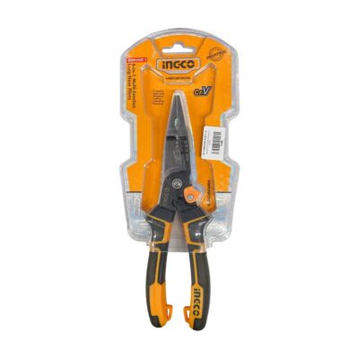 ALICATE PUNTA LARGA 8 (6 EN 1) INGCO