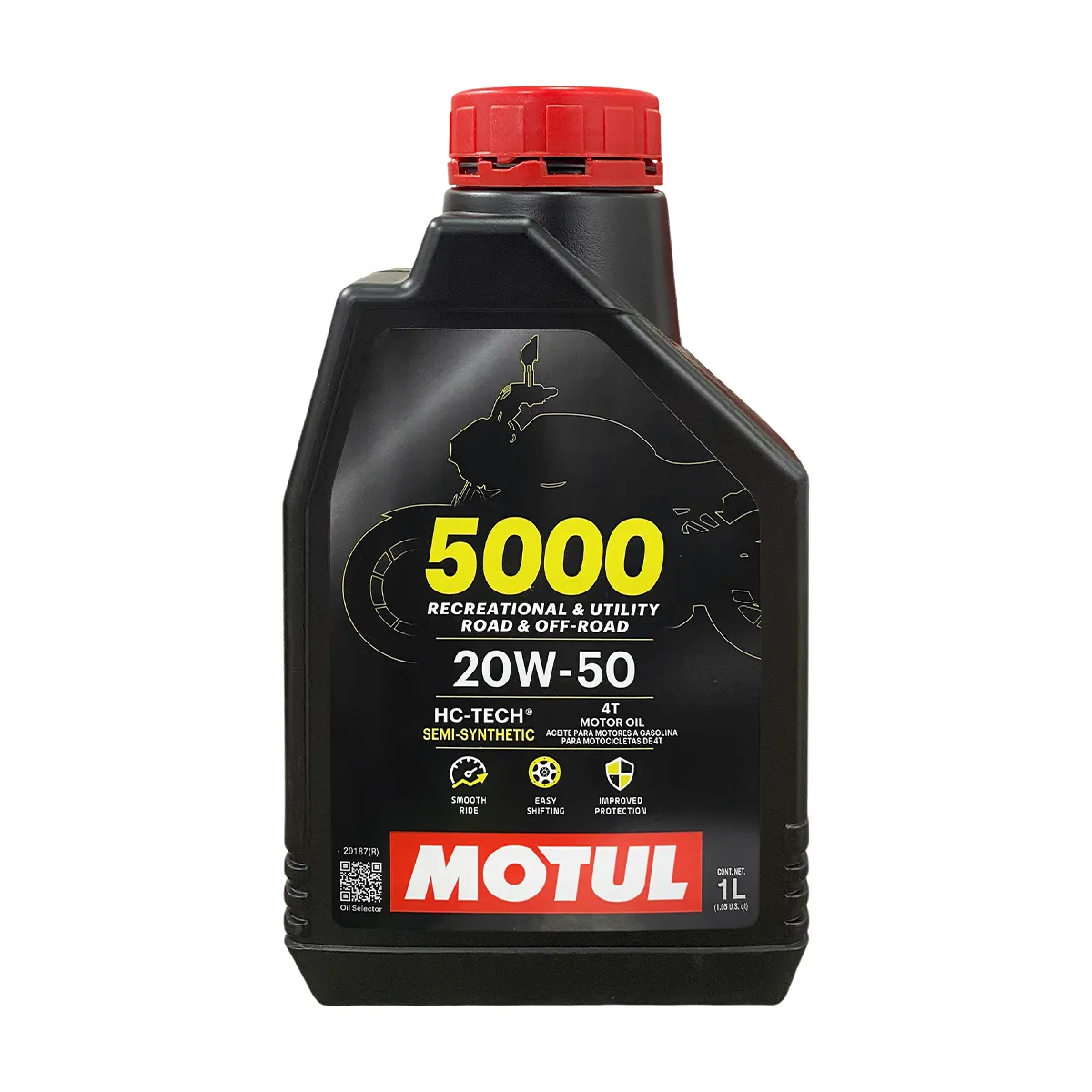 ACEITE 4T SEMI-SINTETICO 5000 20W50 MOTUL