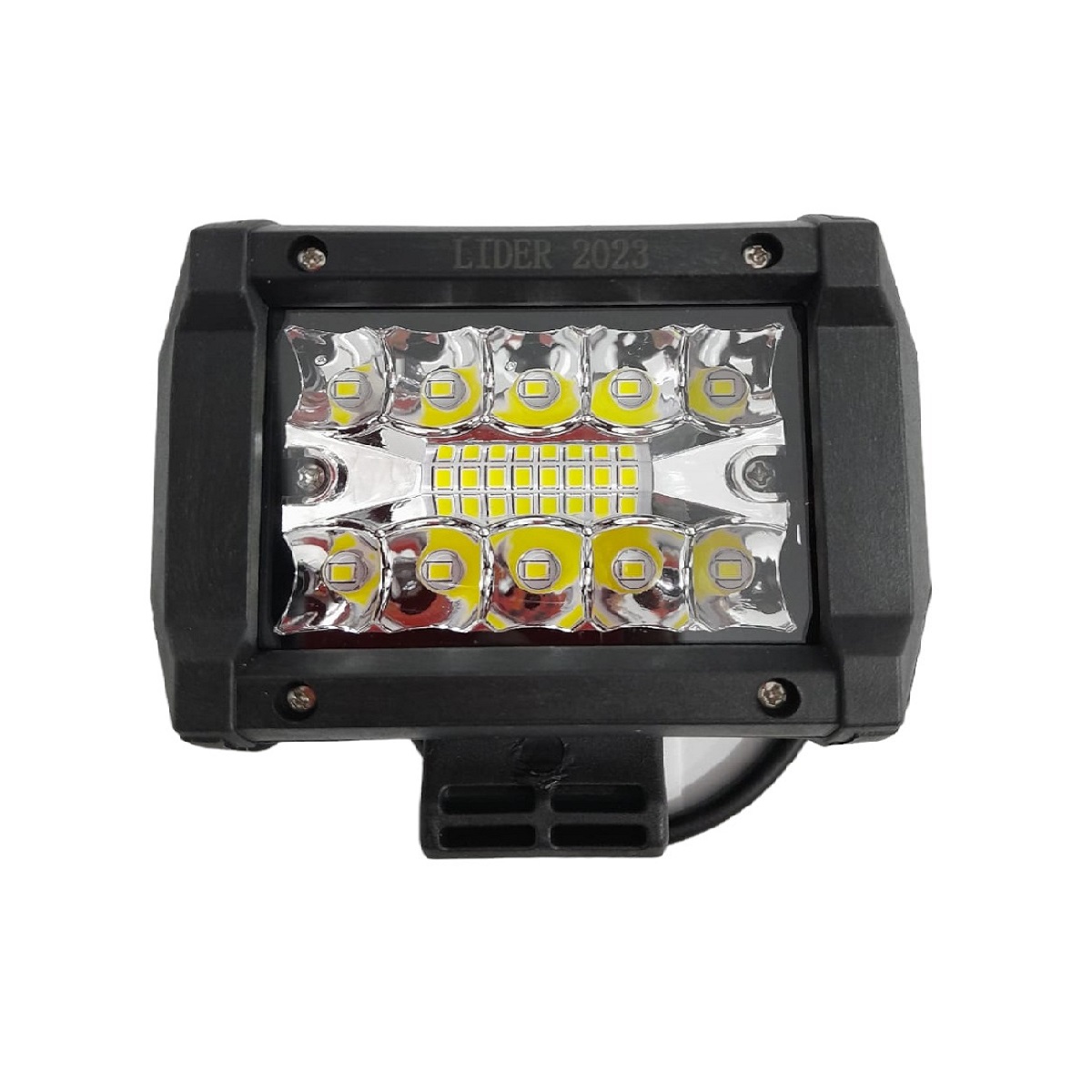 Faro Cuadrado Externo Led 34 Puntos Federal