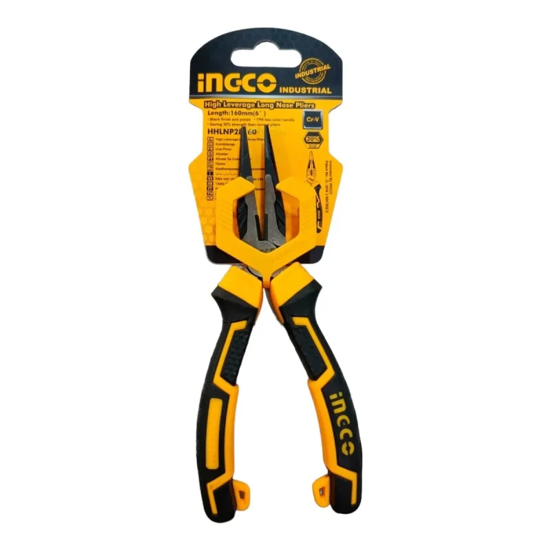 Alicate Punta Larga 6" Industrial INGCO