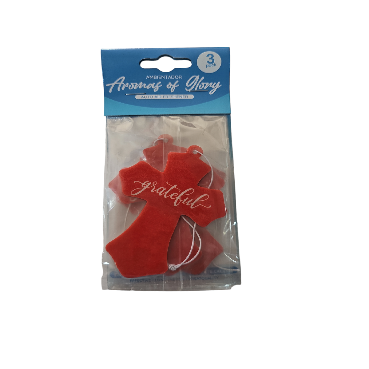 Ambientador Carro Nature Fresh Cruz Roja X3