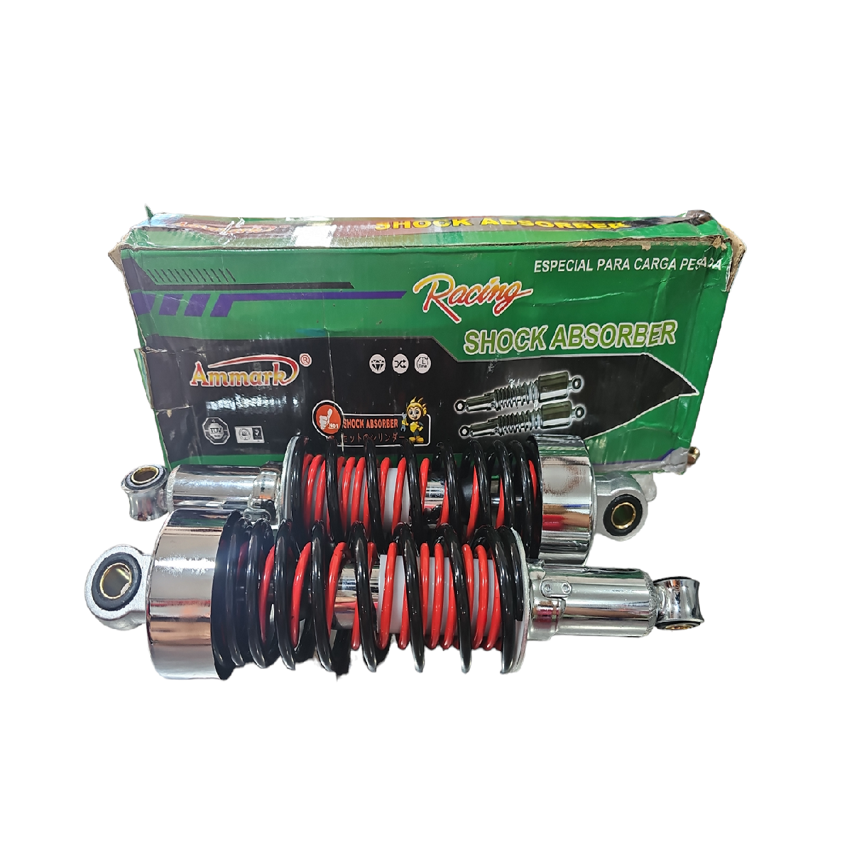 Amortiguadores ZZ-B150S Rojo ammark