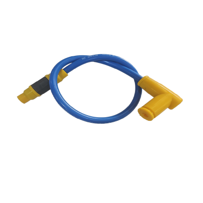 Cable Bobina Racing Con Pipeta Azul-Amarilla ZZ