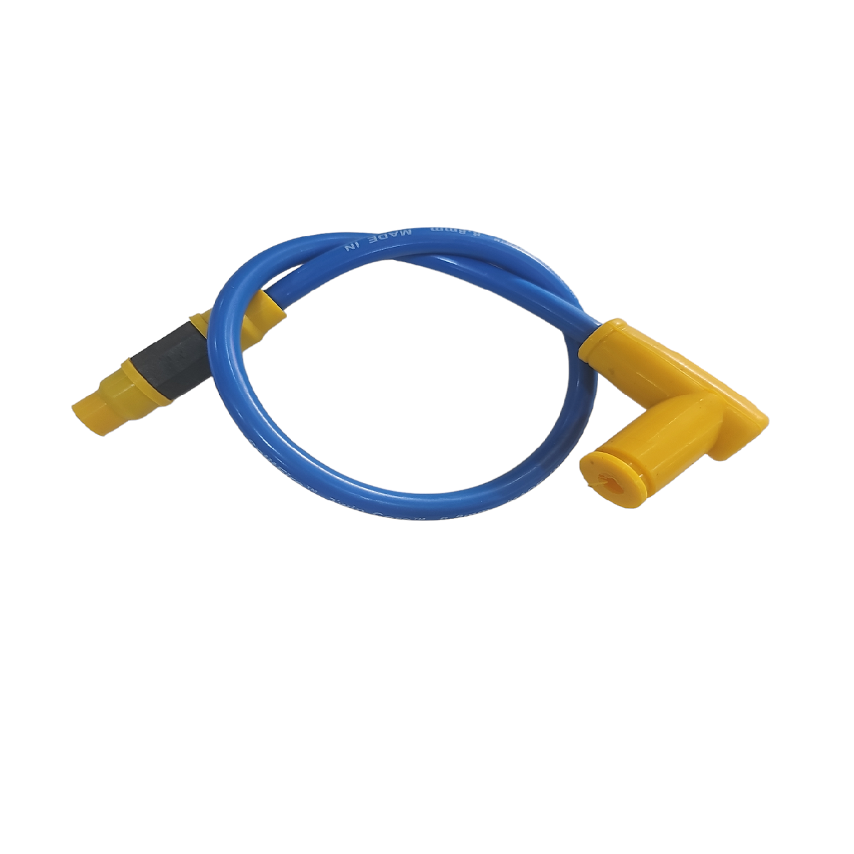 Cable Bobina Racing Con Pipeta Azul-Amarilla ZZ