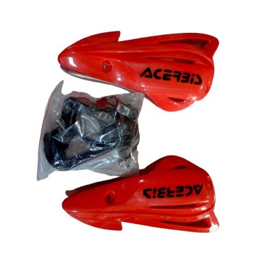 Cortavientos/Cubre Leva/Protege Nudillos Color Rojo Federal