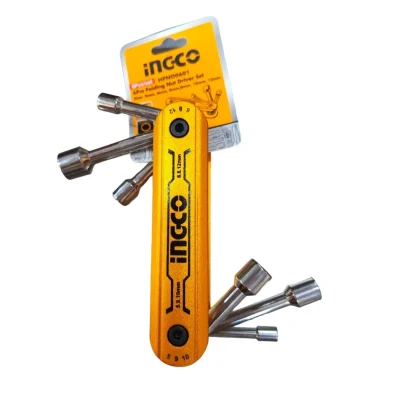 Destornillador De Tuercas Pleglables 6 Piezas INGCO