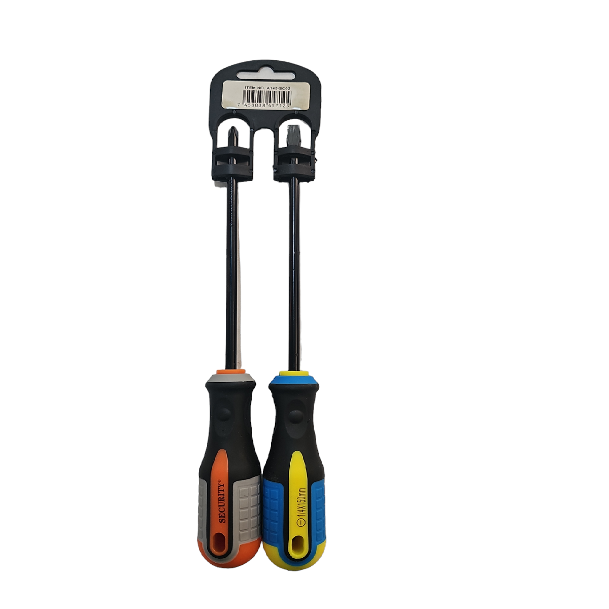 Juego Destornilladores X2 Pala y Estria 25Cm Largos Security ZZ ( Sin Descuento)
