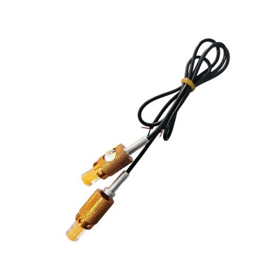 Tornillo Porta Placa C/Luz Amarilla