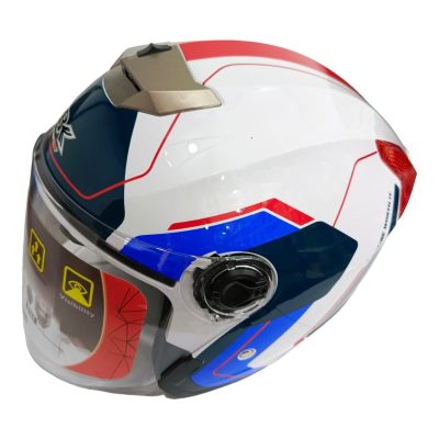 Casco Integral De Motocicleta Colorido