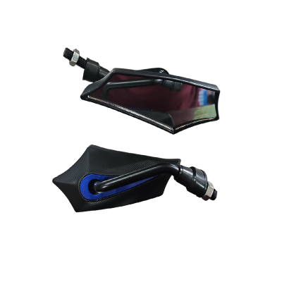 Espejos Retrovisor Universal 2507H Negro-Azul ZZ