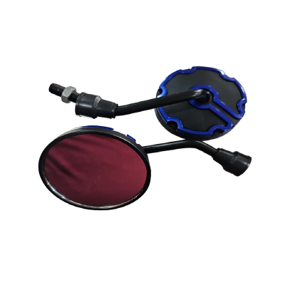 Espejos Retrovisores Universal 2537H Negro- Azul ZZ