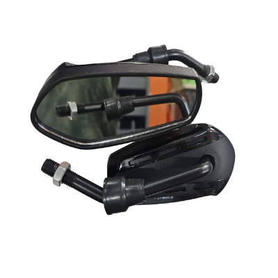 Espejos Retrovisores Universales 2505H Negros-Negros ZZ