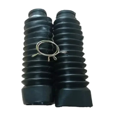 Goma Acordeon Antipolvo Negro Pequeña ZZ Lider