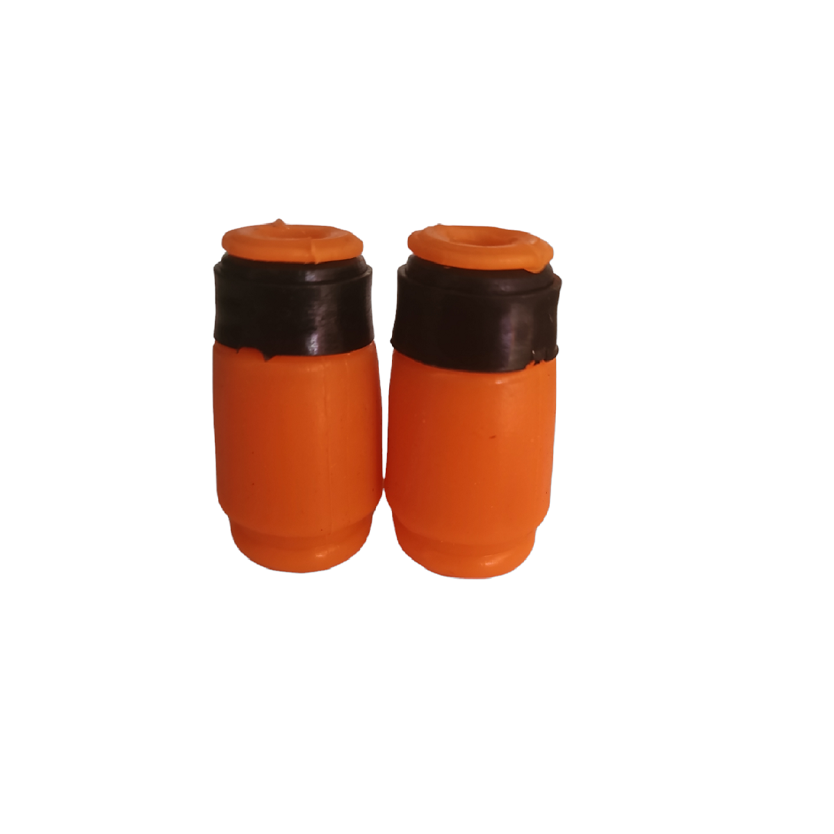 Goma De Base De Retrovisor Naranja Par ZZ