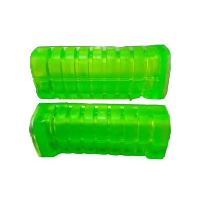 Goma Posapie Transparente Verde