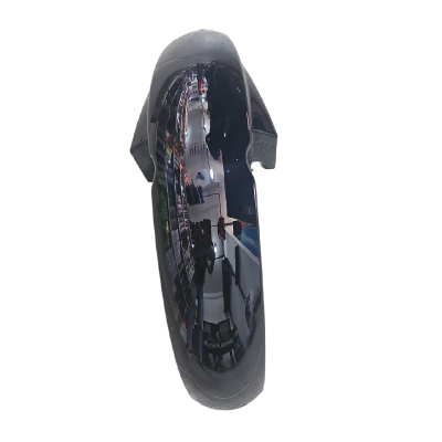 Guardafango Delantero Negro ZZ-COM ZZ