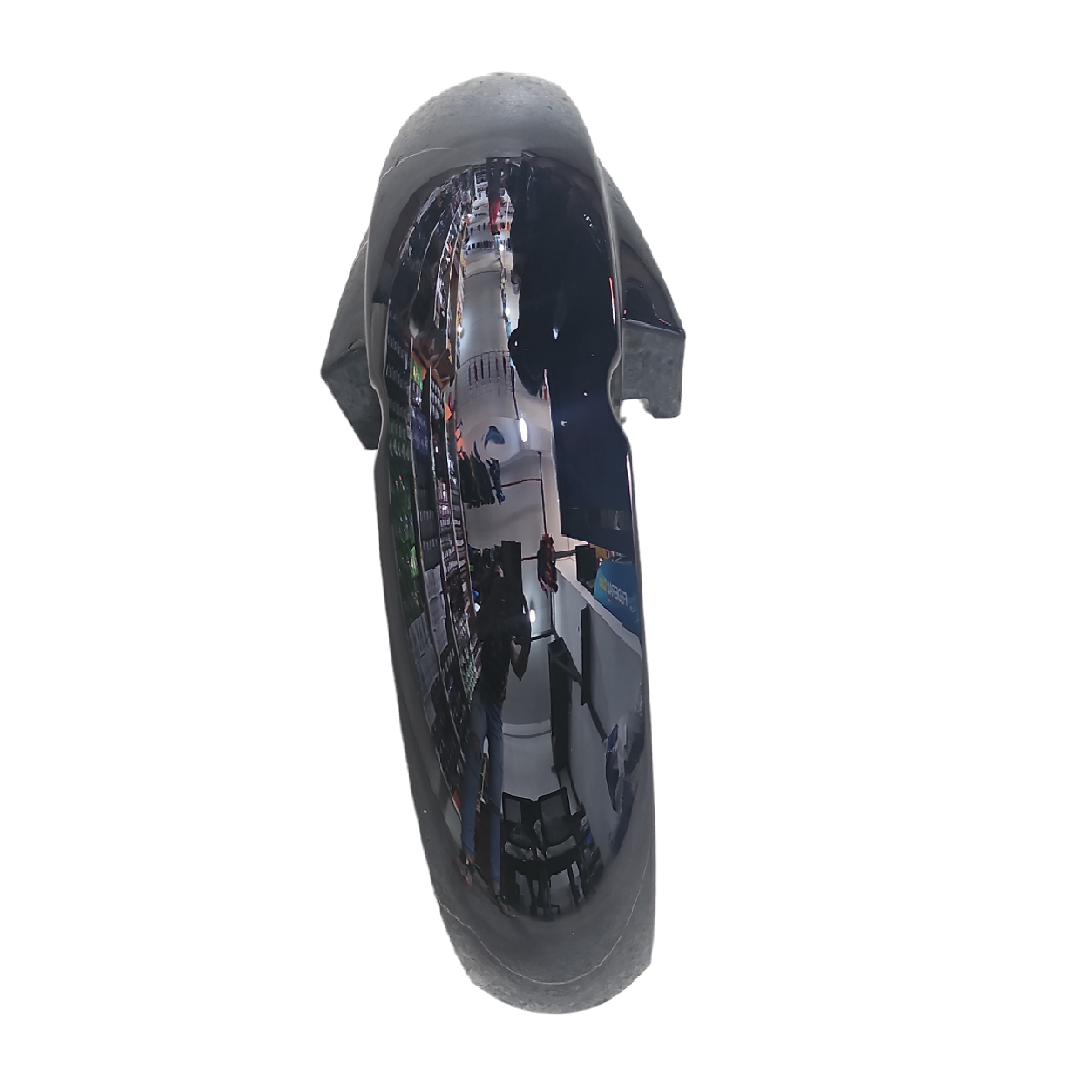 Guardafango Delantero Negro ZZ-COM ZZ