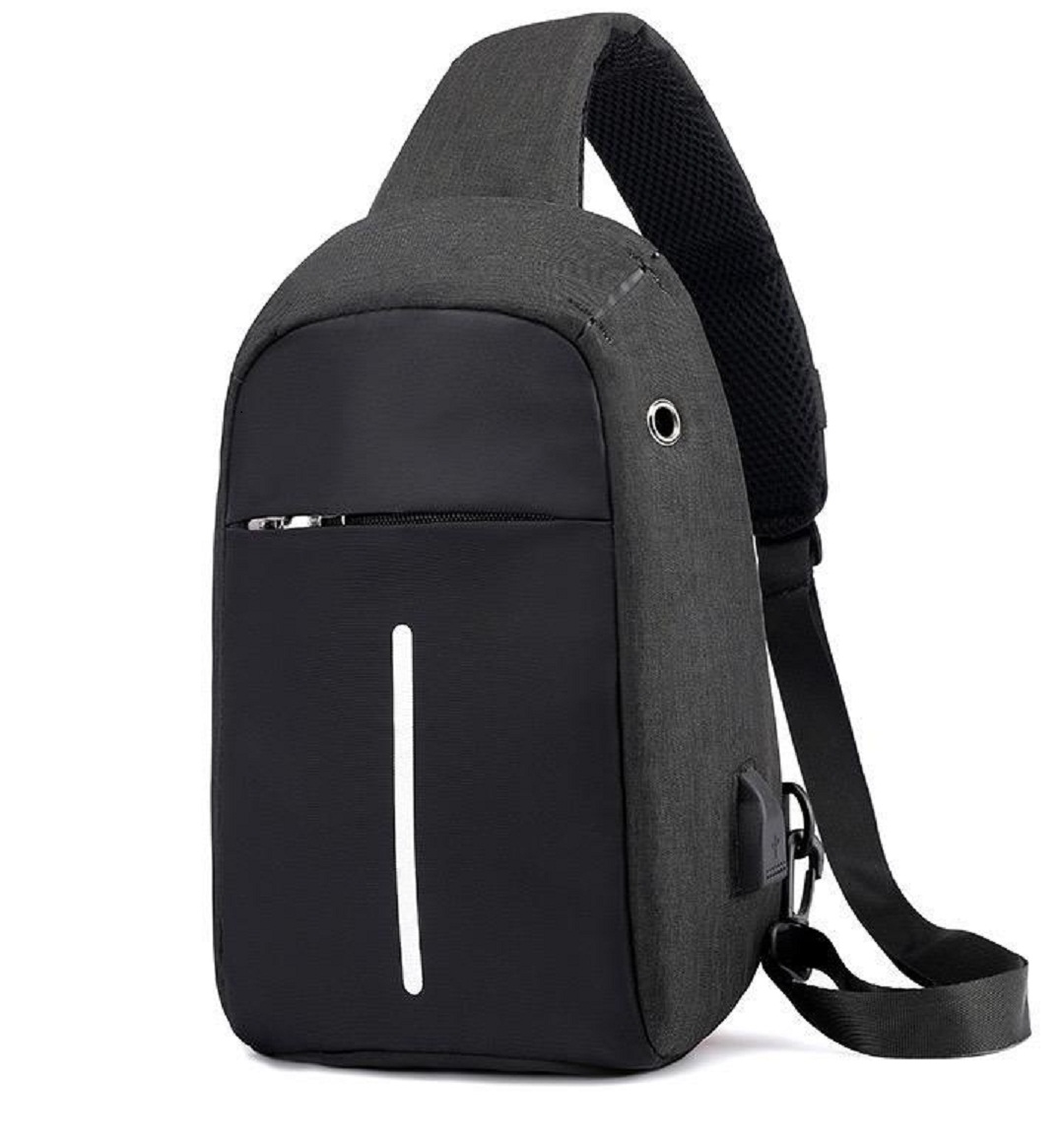 Bolso De Espalda-Negro ZZ