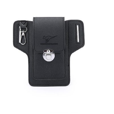 Bolso De Cintura Multifuncional Color Negro