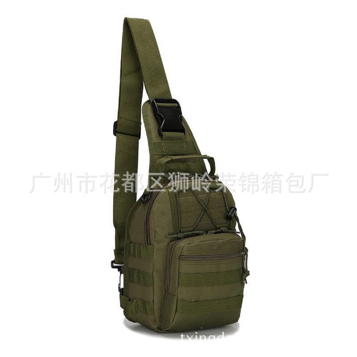 Bolso Cruzado Color Verde  ZZ