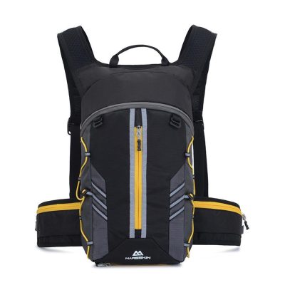 Bolso Deportiva Impermeable Negro-Amarillo ZZ