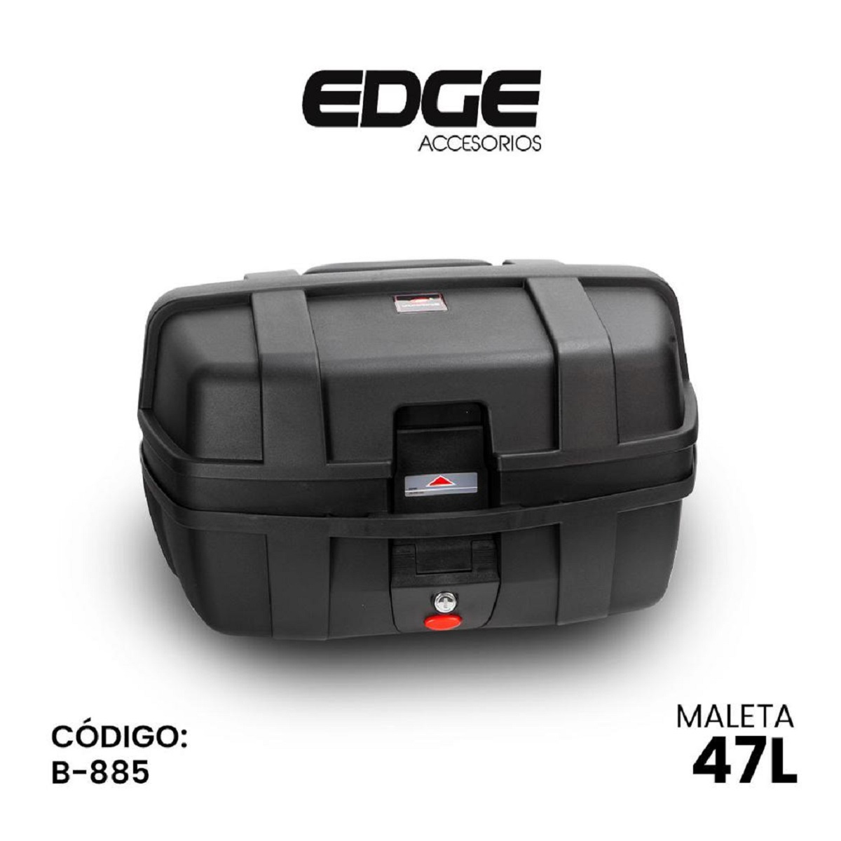 Maletera 47 Litros Negra EDGE