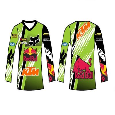 Suéter Manga Larga Verde KTM ZZ