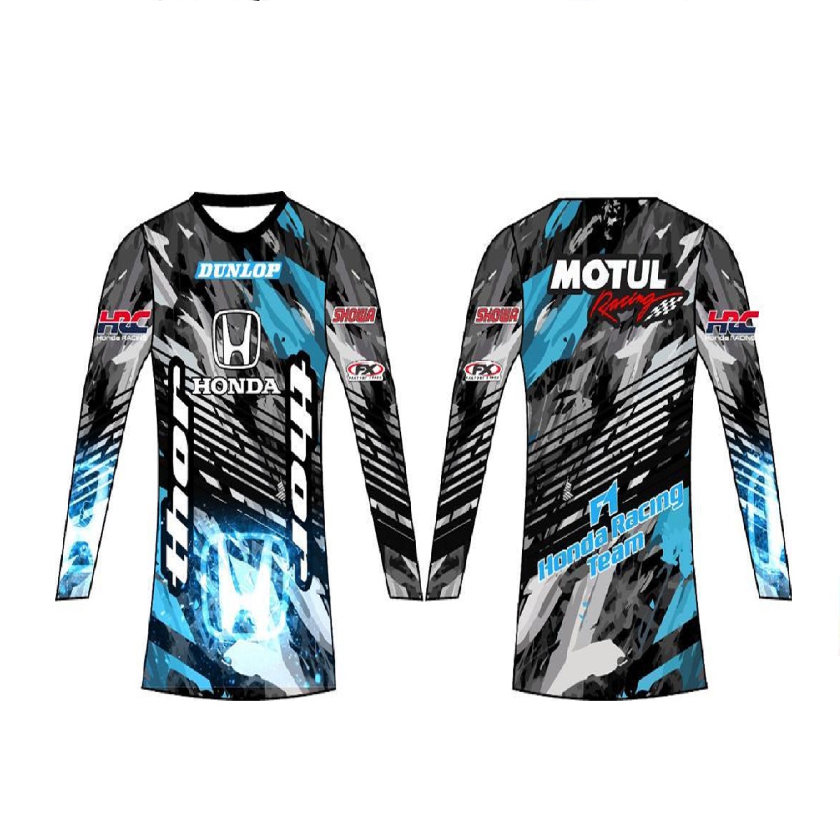 Suéter Manga Larga Motul ZZ