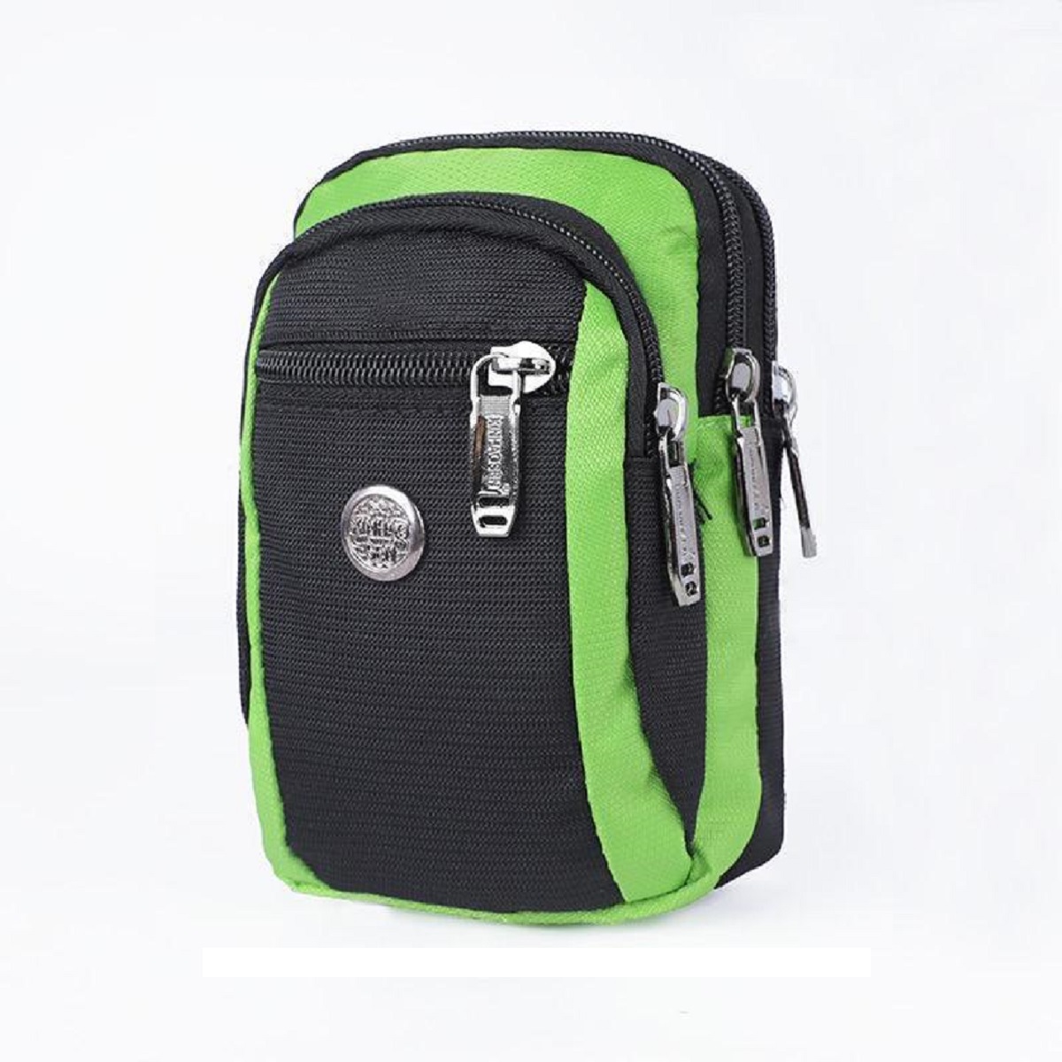 Bolso De Correa 18*10*3 Negro-Verde ZZ