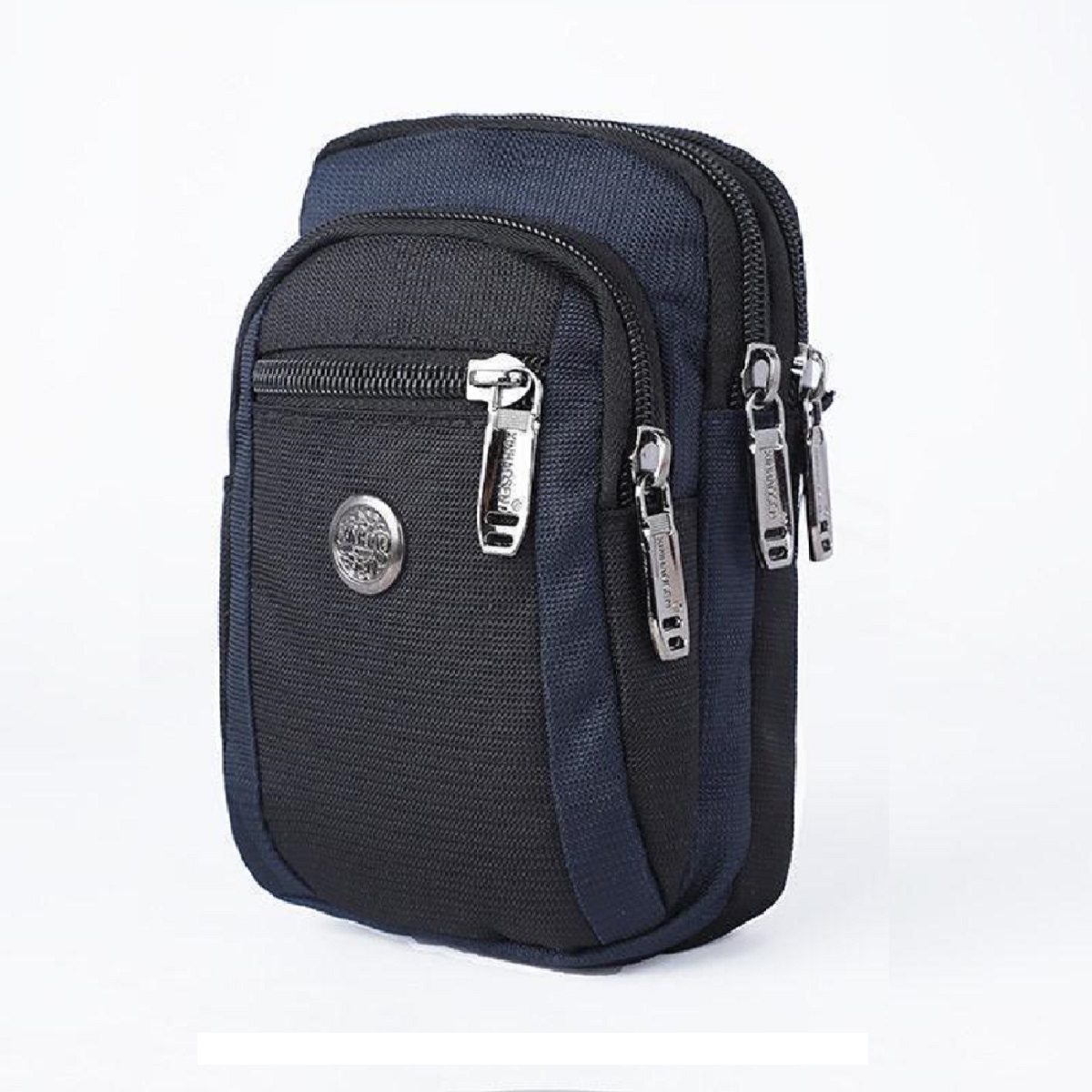 Bolso De Correa 18*10*3 Negro-Azul Oscuro ZZ