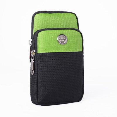 Bolso De Correa 18*10*3 Negro-Verde ZZ