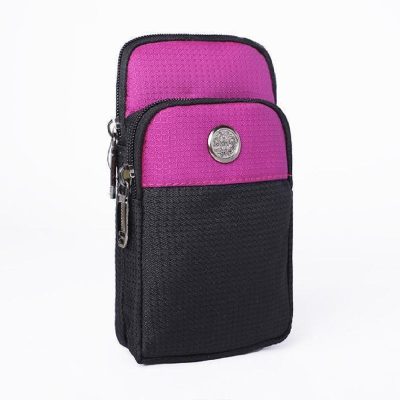 Bolso De Correa 18*10*3 Negro-Fucsia ZZ