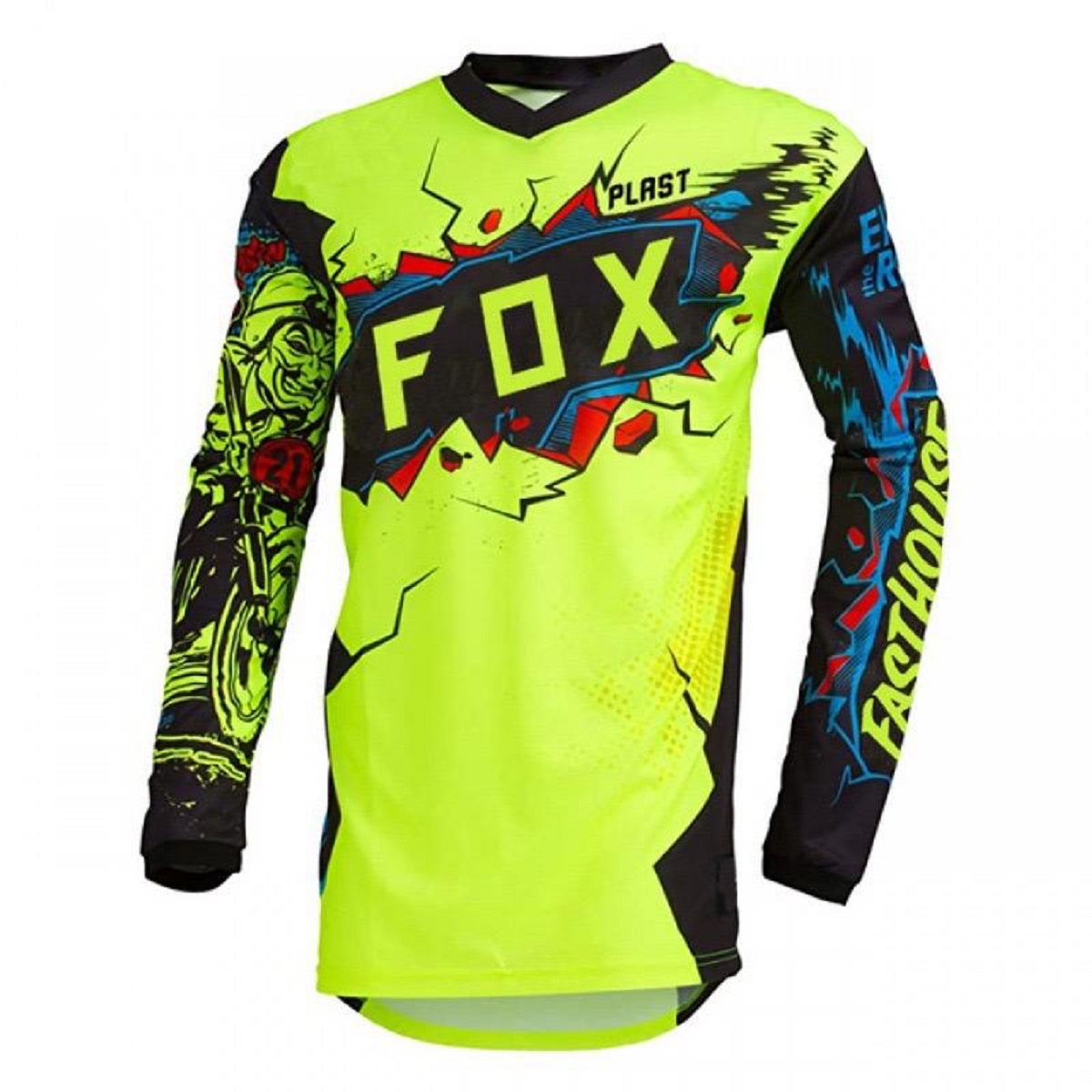 Suéter Manga Larga Fox Verde ZZ